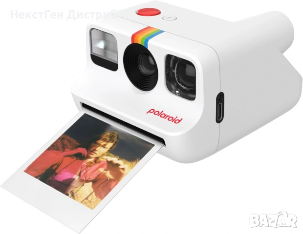 Polaroid Go Gen 2 White Моментален Фотоапарат | Нов | 24 Месеца Гаранция, снимка 5 - Фотоапарати - 54943959