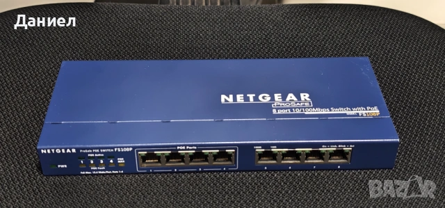 8 портови (4+4 PoE) суичове Netgear и TP-Link, снимка 6 - Суичове - 54315161
