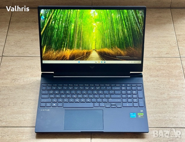 HP Victus 15-FA0012NU / 15.6" инча / i5-12500H / NVIDIA / RAM 16GB / SSD 512GB