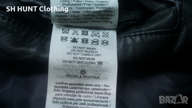 Jack & Jones RICHARD LEATHER Jacket Размер L мъжко яке естествена кожа 15-27, снимка 18 - Якета - 54803773