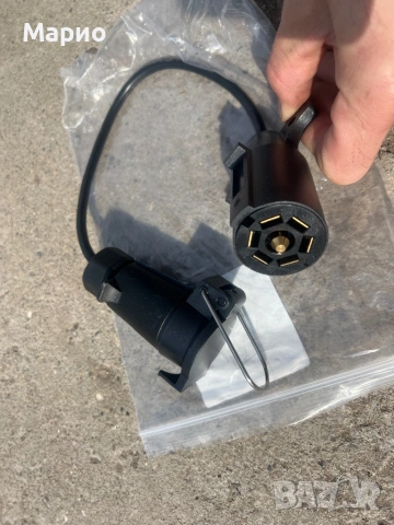 Преходник за ремарке теглим американски към EU стандарт букса 7 - 7 пина , снимка 3 - Ремаркета - 53963986