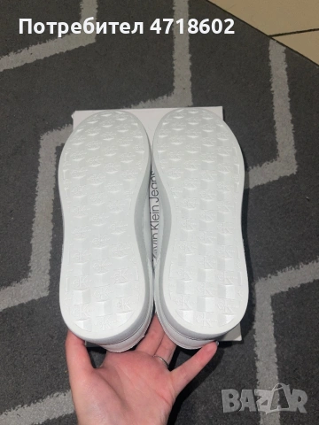 Calvin Klein Jeans (Обувки - бели), снимка 3 - Маратонки - 54009582