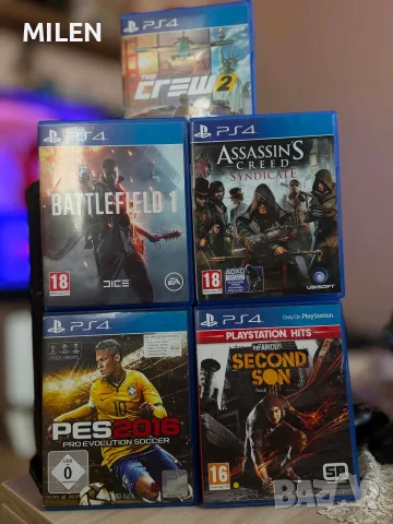 PS4 1TB 2 джойстика и няколко игри, снимка 9 - PlayStation конзоли - 55364388