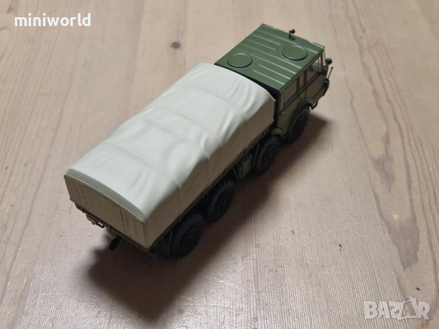 Tatra T813 "KOLOS" 8x8 1967 - мащаб 1:43 на DeAgostini моделът е нов в блистер, снимка 8 - Колекции - 54436365