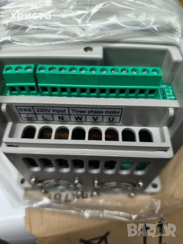 Честотен регулатор 2,2kW инвертор монофазен, снимка 3 - Друга електроника - 54247729