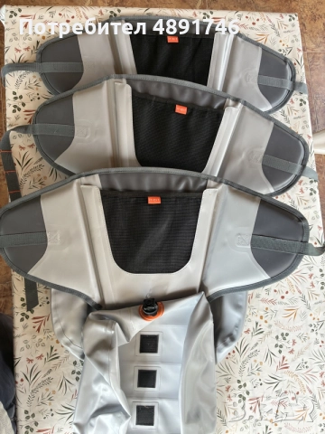 3 бр. оригинални седалки ITIWIT / Decathlon за надуваем каяк X100 / X100+