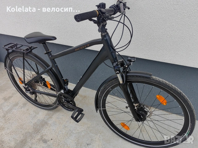 28" Scott, M размер, 3х10 Deore, алуминиев трекинг велосипед, снимка 3 - Велосипеди - 54020020