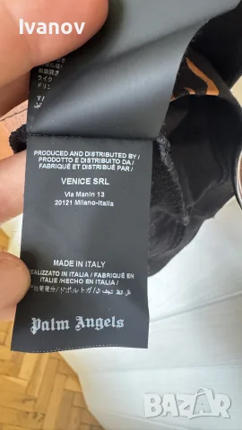 Palm Angels - мъжка дизайнерска тениска, снимка 4 - Тениски - 55655974