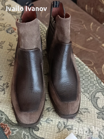 Дамски обувки естествена кожа , снимка 2 - Дамски боти - 54031905