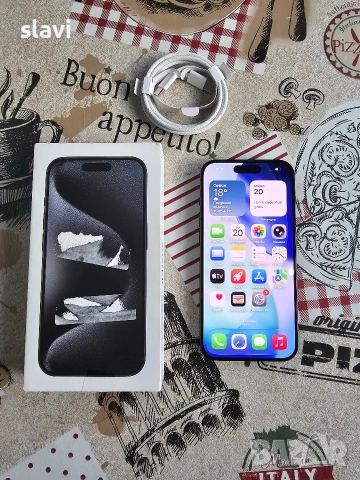 IPhone 15 Pro 128GB Батерия 93%, снимка 2 - Apple iPhone - 54620849
