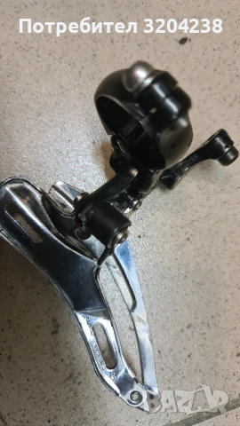 Преден дерайльор Shimano SLX RD-M560 за 3 x 10 / 9/ 8/ 7 /6 скорости, снимка 2 - Части за велосипеди - 54321253