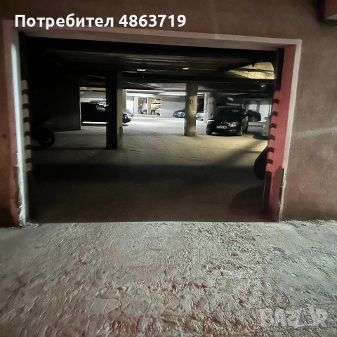 Паркомясто под наем в подземен гараж, снимка 3 - Гаражи и паркоместа - 55032887
