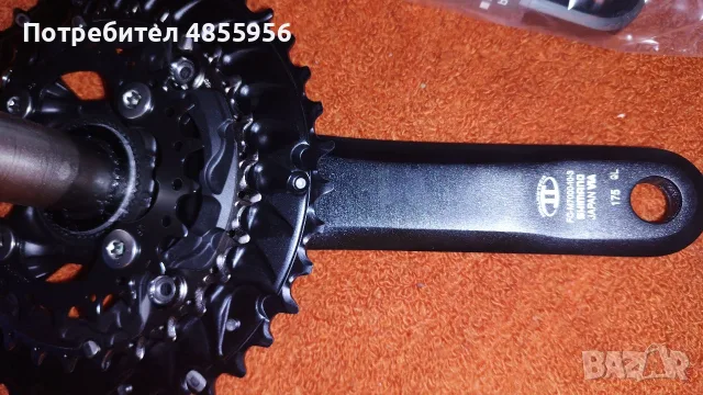 CrankSet Shimano XTR 175mm/180mm - Курбели, снимка 12 - Части за велосипеди - 55654837