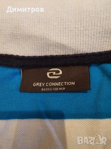 Мъжка Поло Тениска Grey Connection - 2XL, снимка 3 - Тениски - 55511864