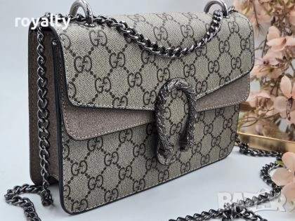 Gucci Нова Дамска Кожена Чанта Гучи Различни Цветове , снимка 9 - Чанти - 55173344