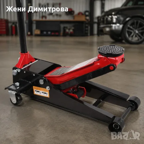 Хидравличен крик тип “Крокодил” 2.5T - 2500 кг, нисък профил