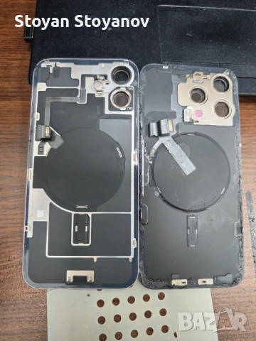 Заден Капак iPhone 16 Plus Pink и 15 Pro Blue  Max, снимка 2 - Apple iPhone - 54276363