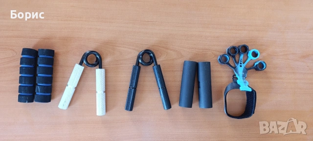 Комплект уреди за тренировка на хват (grip) + аксесоари
