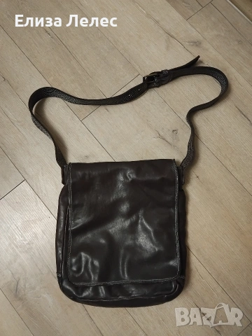 Melograno мъжка чанта от естествена кожа 