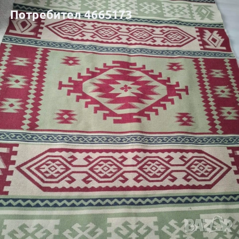 Килим с ресни / двулицев , снимка 5 - Килими - 54110890