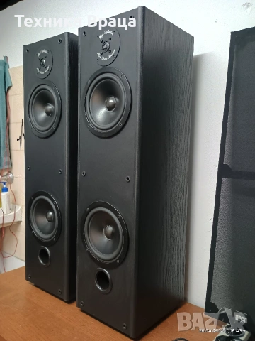 3 лентови тонколони HECO PRO 500. Страхотен звук и бас! Изпращам видео. , снимка 4 - Тонколони - 54389820