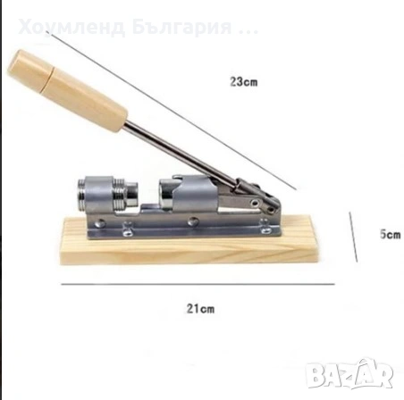 Стоманен уред за чупене на орехи и ядки, снимка 6 - Други инструменти - 54332030