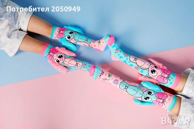 🌈 Уникални 3D детски чорапи с любими герои – за малки и големи! 🩷🩵, снимка 6 - Детски комплекти - 55220223