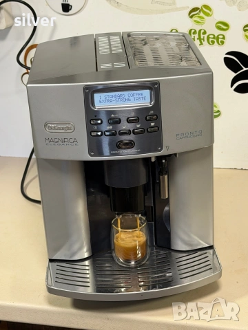 Кафемашина кафе автомат delonghi Elegance с гаранция, снимка 4 - Кафемашини - 55227657