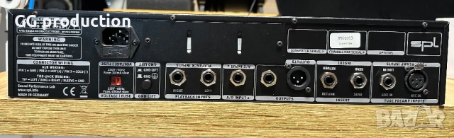 SPL 2950 Channel One MkII Channel Strip., снимка 2 - Други - 54674171