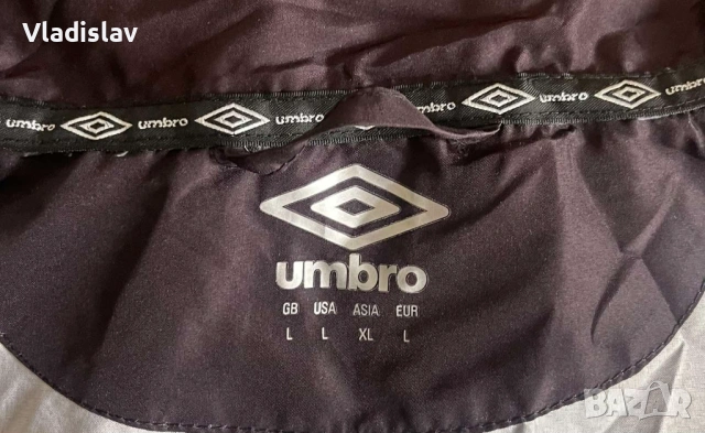 Спортно Яке/Ветровка UMBRO, снимка 2 - Спортни дрехи, екипи - 53958527