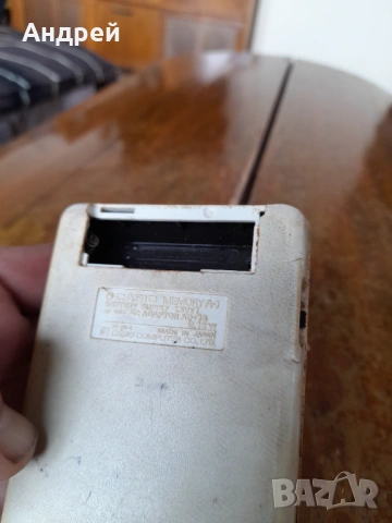 Стар калкулатор Casio Memory A-1, снимка 6 - Други ценни предмети - 54714336
