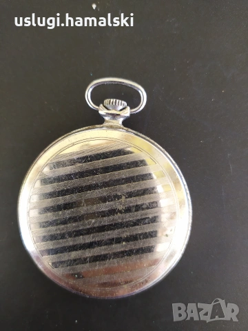 Джобен часовник Мълния, снимка 3 - Антикварни и старинни предмети - 54329459