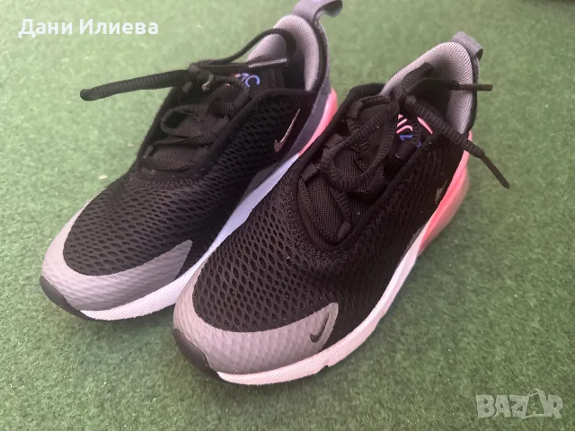Детски маратонки NIKE AIR MAX 270 BP BLACK/PINK, снимка 2 - Детски маратонки - 55581216