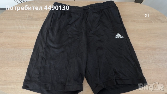Adidas детски тренировъчни шорти XL черен като ново