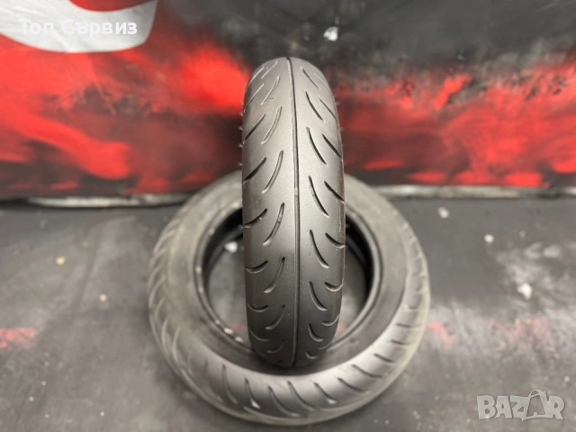 120 70 12, Гума за скутер, Bridgestone BattlaxSC, снимка 3 - Гуми и джанти - 54409949