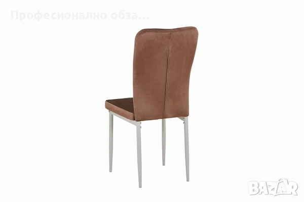 Икономични трапезни столове-4 броя комплект,евтини столове за заведение и ресторант с дамаска, снимка 8 - Столове - 54549924