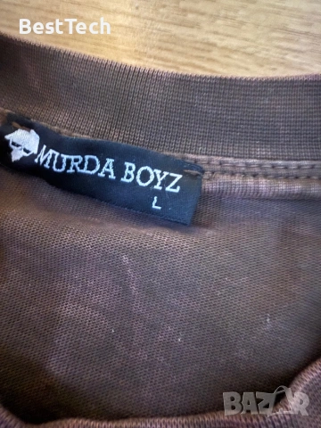 Murda Boyz тениска L, снимка 3 - Тениски - 54730565