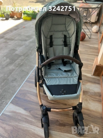 Бебешка количка 2 в 1 Bebetto Flavio Premium  Class, снимка 10 - Детски колички - 54342095