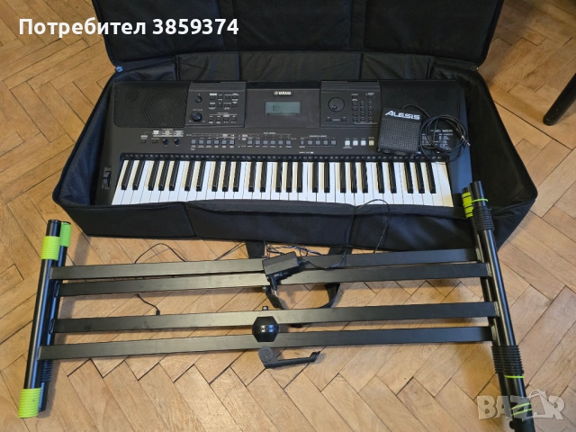 Пиано синтезатор Yamaha PSR E-463 Комплект