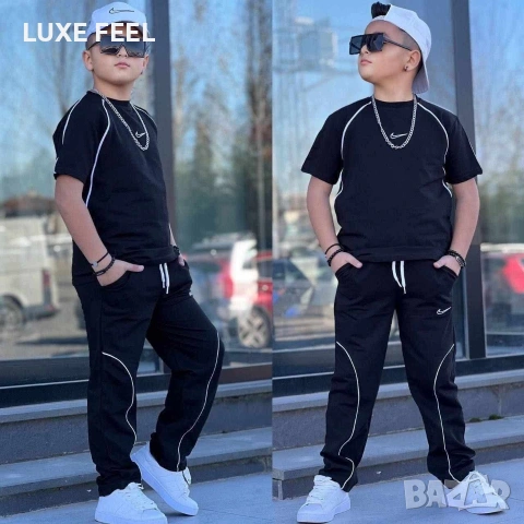 Nike 🫟 с Шапка 🫟Лого Бродирано , снимка 2 - Детски комплекти - 54562161