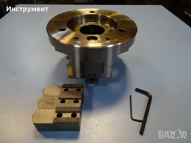 Клинозатегателен патронник GAMET typ 190(160Na1) power chuck 1800min-1, снимка 13 - Резервни части за машини - 54915936