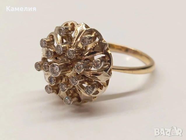 Руско злато , снимка 2 - Пръстени - 53976998