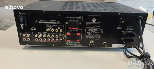Ресивър Onkyo TX-SV343, снимка 6 - Ресийвъри, усилватели, смесителни пултове - 55541337