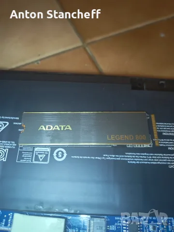 NVMe SSD 1TB ADATA Legend 800 M.2 2280 (Перфектно здраве), снимка 2 - Твърди дискове - 55545978