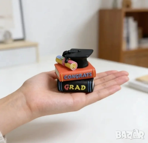 Молд абитуриенти книги и шапка , снимка 2 - Форми - 54343661