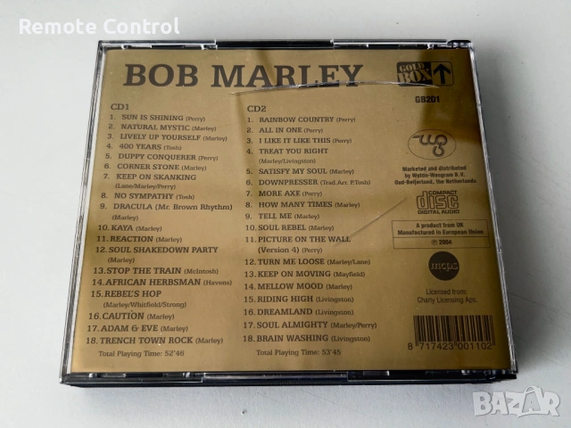 CD BOB MARLEY - SOUL SHAKEDOWN PARTY GOLD BOX (2004), снимка 4 - CD дискове - 54698500