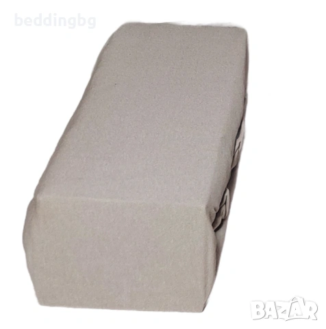 Качествени долни чаршафи с ластик от меко памучно трико – Различни цветове и размери, снимка 4 - Спално бельо - 54212795