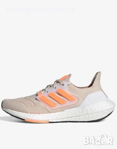 ADIDAS Ultraboost 22 Running Shoes Beige/Orange – Дамски маратонки | Оригинални, снимка 3 - Маратонки - 54607352