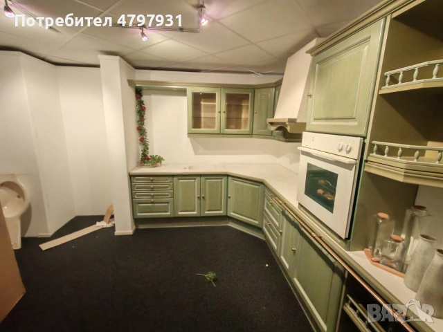 Чисто нова дъбова кухня с уреди , снимка 3 - Кухни - 54206278