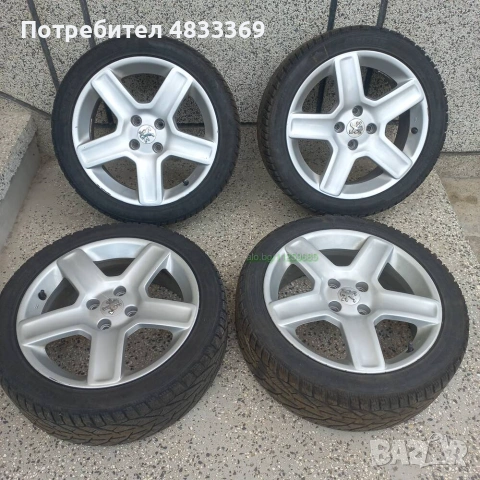 Джанти Пежо 17’ с зимни гуми